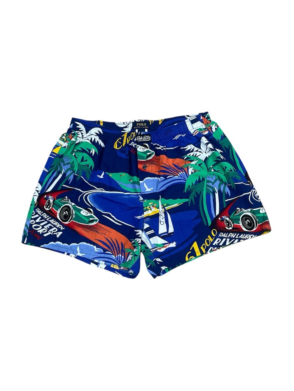 Polo Ralph Lauren Riviera Du Port Traveller Regata Blue Shorts Sleepwear
